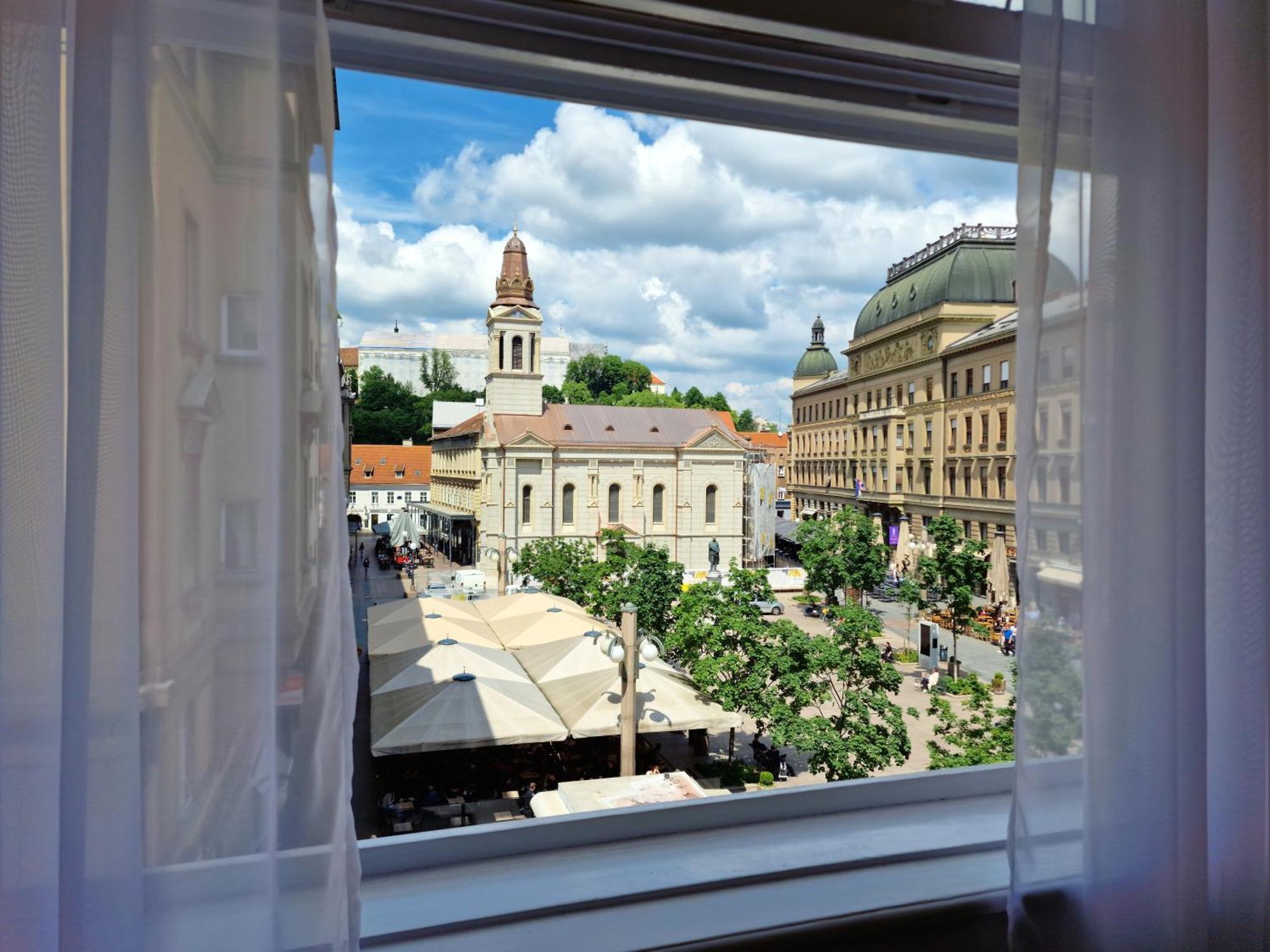 Apartment Exclusive View Cvjetni Trg Zagreb Exterior photo